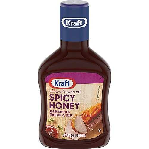 クラフト、バーベキューソース、スパイシーハニー、18オンスのボトル（3個パック） Kraft, BBQ Sauce, Spicy Honey, 18oz Bottle (Pack of 3)