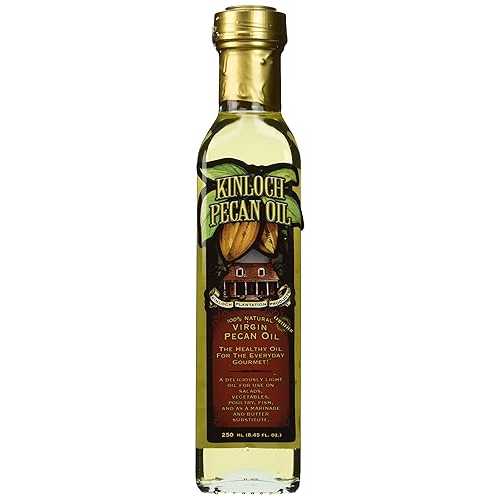 Kinloch Plantation Products ピーカンオイル、250 ML ボトル 2 本 Kinloch Plantation Products Pecan Oil,Two (2) 250 ML Bottles