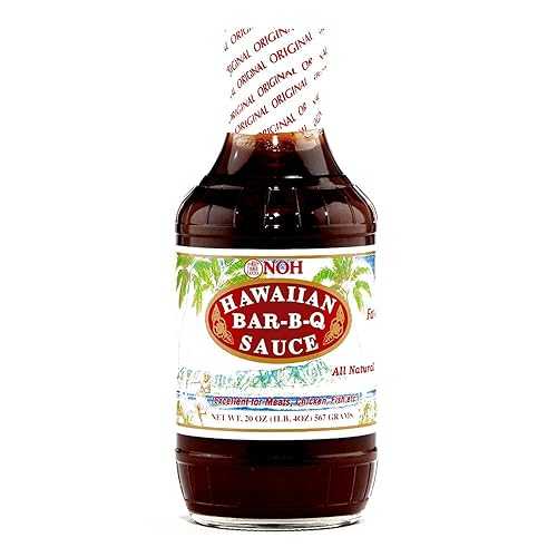 Noh ハワイアン オリジナル BBQ ソース 各 20 オンス (1 注文につき 2 アイテム) Noh Hawaiian Original BBQ Sauce 20 oz each (2 Items Per Order)