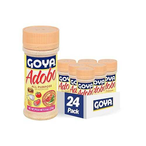 Goya Foods Adob??o 万能調味料、コリアンダーとアナトー入り、8オンス (24個パック) Goya Foods Adobo All Purpose Seasoning with Coriander & Annatto, 8 Ounce (Pack of 24)