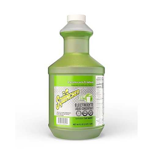 Sqwincher 液体濃縮物、レモンライム、64 液量オンス (6 個パック) Sqwincher Liquid Concentrate, Lemon Lime, 64 fl oz (Pack of 6)