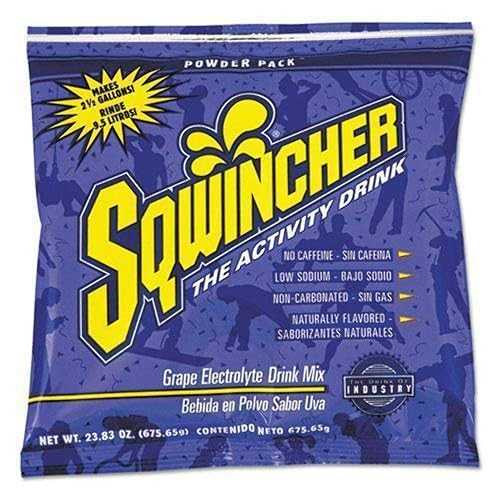 スクウィンチャー パウダー パック、グレープ、23.83 オンス パケット (32 個パック) Sqwincher Powder Pack, Grape, 23.83 oz Packet (Pack of 32)