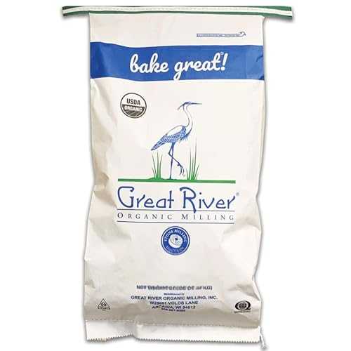 Great River Milling Organic Hulled Barley Grain | Whole Grain Barley for Home Milling, Cooking, and Baking | High Fiber, Non GMO, Kosher | 25 Lb