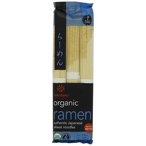 Hakubaku Organic Ramen, 9.5 Ounce (Pack of 8)