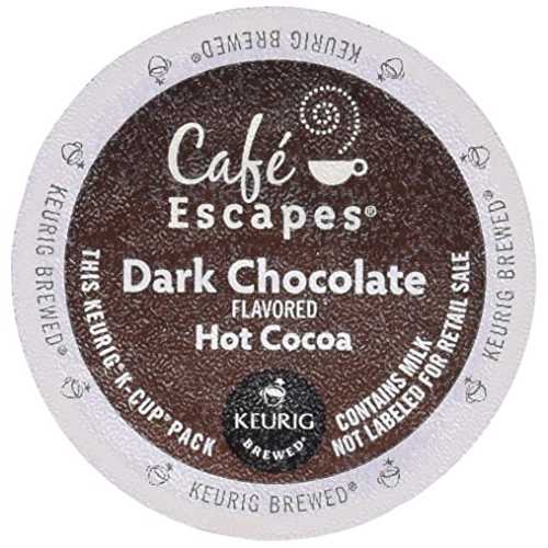 カフェ エスケープス ダーク チョコレート ホット ココア 48 K カップ Caf・・ Escapes Cafe Escapes Dark Chocolate Hot Cocoa 48 K Cups 8,166円