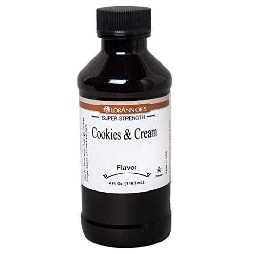 ロアン クッキー＆クリーム SS フレーバー、4 オンスボトル LorAnn Oils LorAnn Cookies & Cream SS Flavor, 4 ounce bottle