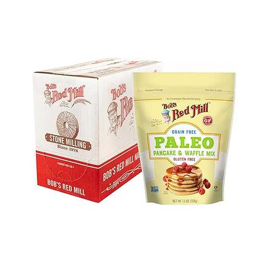 Bob's Red Mill Paleo Pancake, 13oz (Pack of 4) - Non GMO, Paleo Friendly, Kosher