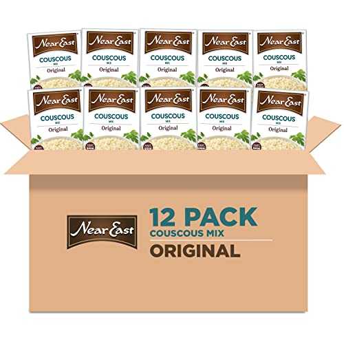 ニアイースト クスクスミックス、オリジナル、10オンスボックス(12パック) Near East Couscous Mix, Original, 10oz Boxes (12 Pack)