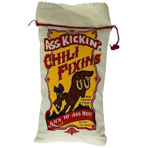 ASS KICKIN' KICKIN' Chili Fixins - 6 Pack - Premium Gourmet Gift Made in the USA - 16oz. each 14,322円