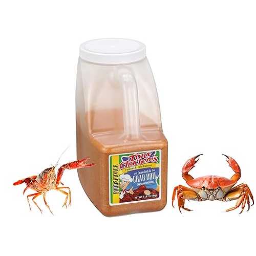 Tony Chachere Seafood Seasonings, Crawfish and Crab Boil, 7 Pound Tony Chachere's Tony Chachere Seafood Seasonings, Crawfish and Crab Boil, 7 Pound