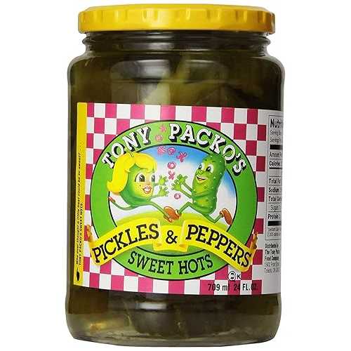 Tony Packo's Tony Packos Sweet Hot Pickles and Peppers - 12 Jars