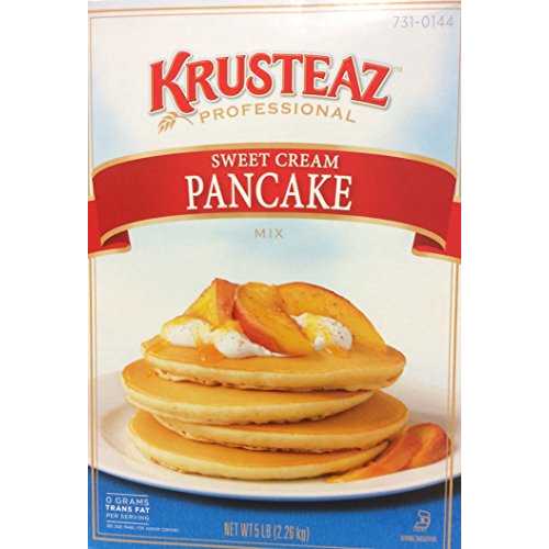Krusteaz スイートクリームパンケーキミックス 5ポンド (2 パック) レストラン品質 Krusteaz SWEET CREAM PANCAKE Mix 5lbs. (2-Pack) Restaurant Quality
