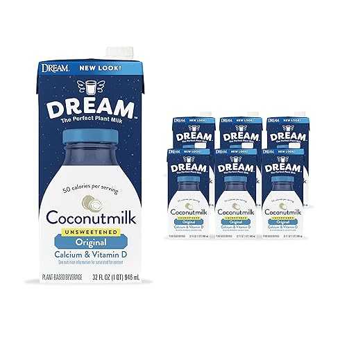 Coconut Dream 強化ココナッツドリンク、オリジナル無糖、32 オンス (6 個パック) Dream Blends Coconut Dream Enriched Coconut Drink, Original Unsweetened, 32 Oz (Pack of 6) 10,490円