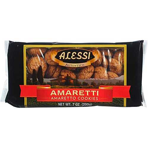 Alessi Amaretti Amaretto Cookie, 7 Ounces (Pack Of 12)