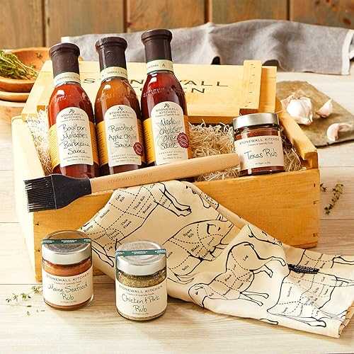 Stonewall Kitchen Grilling Favorites Gift Crate - 8 Piece Gift画像
