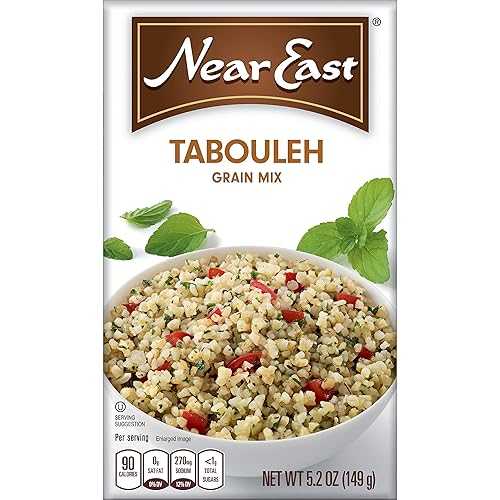 Quaker Near East Tabouleh Whole Grain Salad Mix, 5.25 Ounce, Pack of 12 Boxes (Pack May Vary)