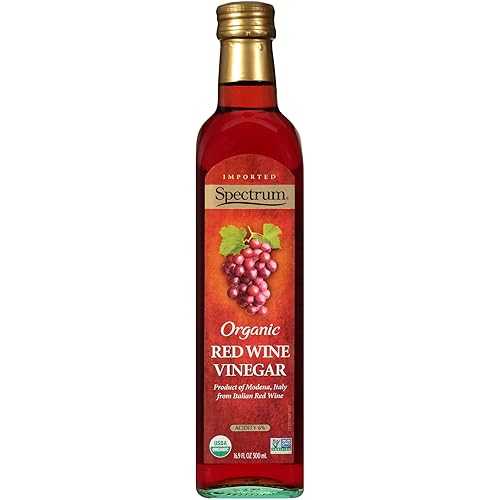 Spectrum Culinary オーガニック赤ワインビネガー、16.9 fl. オズ。 Spectrum Culinary Organic Red Wine Vinegar, 16.9 fl. oz.