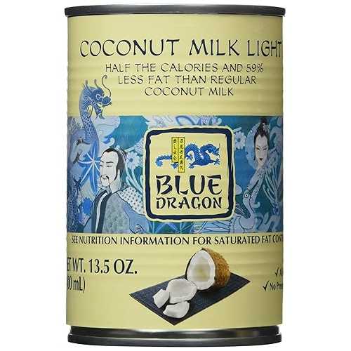 ブルードラゴン ココナッツミルク、ライト、13.5オンス（12個パック） Blue Dragon Coconut Milk, Light, 13.5 Ounces (Pack of12)画像