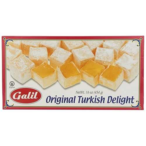 Galil Turkish Delight、プレーン、16 オンス箱 (4 個パック) Galil Turkish Delight, Plain, 16-Ounce Boxes (Pack of 4) 12,374円