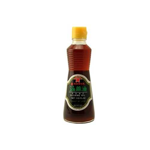 カドヤ ピュアセサミオイル 11オンスボトル (3個パック) Kadoya Pure Sesame Oil, 11-Ounce Bottle (Pack of 3)