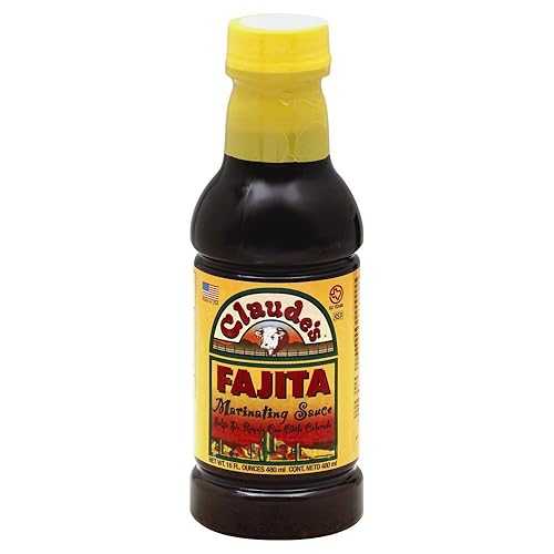 Claude's Fajita マリネソース、16 オンス (6 個パック) Claude's Fajita Marinade Sauce, 16-Ounce (Pack of 6)