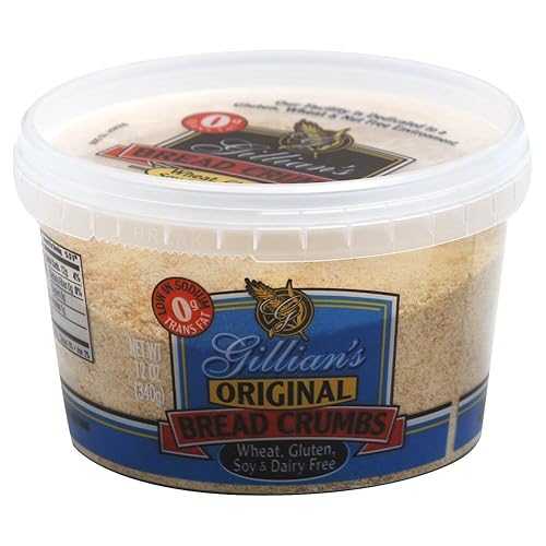Gillian ブレッドクラム 小麦不使用 グルテンフリー 乳製品不使用、12オンス (4個パック) Gillian Bread Crumbs Wheat Free Gluten Free Dairy Free, 12-ounces (Pack of4)