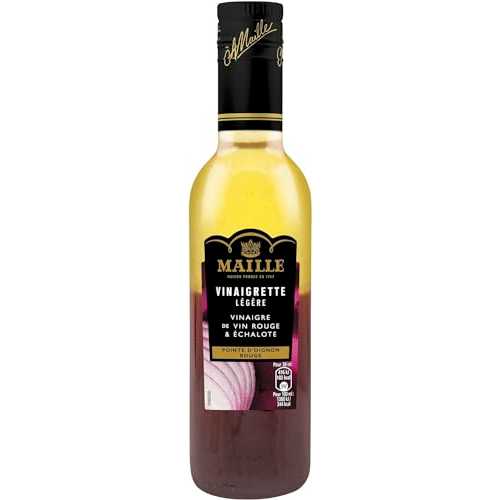 マイユ 赤ワインビネグレット 赤玉ねぎとシャロット入り - 12.7 オンス Maille Red Wine Vinaigrette with Red Onion and Shallot - 12.7 oz