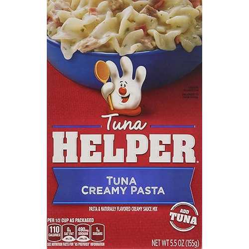 Betty Crocker ツナクリーミーパスタ ツナヘルパー 5.5オンス (6パック) Betty Crocker TUNA CREAMY PASTA Tuna Helper 5.5oz (6 Pack)