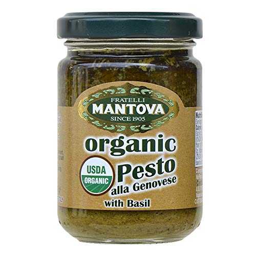 マントヴァ オーガニックペストジェノベーゼ (4個パック) Mantova Organic Pesto Genovese (Pack of 4)