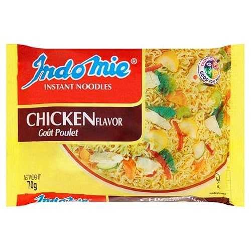 インドミー ヌードル チキン味 - 40 パック Indomie Noodles Chicken Flavor - 40 Pack