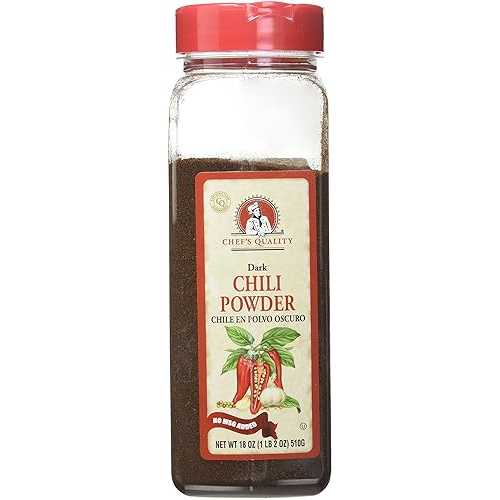 シェフズクオリティ シェフズクオリティ ダークチリパウダー 18オンス Chefs Quality Chef's Quality Dark Chilli Powder 18 Ounce
