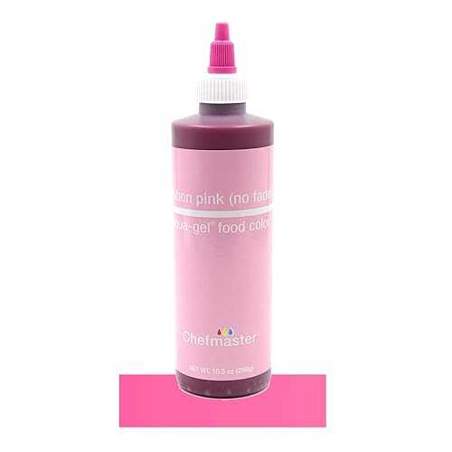 Chefmaster Liqua-Gel Food Color, Net Weight 10.5 Ounce (298 Grams), Ribbon Pink 8,615円