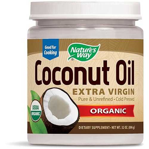 Nature's Way Organic Coconut Oil 32 oz Liquid