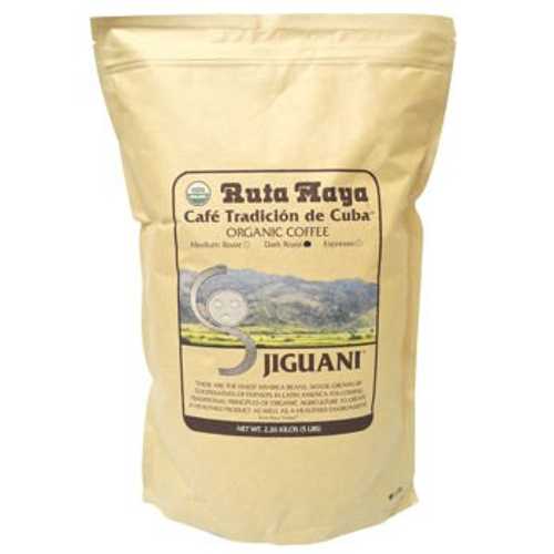 Ruta Maya USDA オーガニック ジグアニー ダークロースト全粒コーヒー 5 ポンド バッグ Ruta Maya USDA Organic Jiguan・・ Dark Roast Whole Bean Coffee 5 lb. Bag