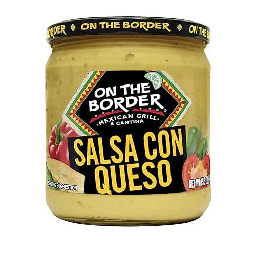 オン ザ ボーダー サルサ コン ケソ、15.5 オンス ジャー (6 個パック) (50781138802159) On The Border Salsa Con Queso, 15.5-Ounce Jar (Pack of 6) (50781138802159)