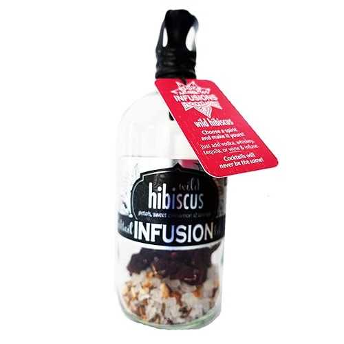 rokz カクテル用スピリット インフュージョン キット - ワイルド ハイビスカス rokz Spirit Infusion Kit for cocktails - Wild Hibiscus