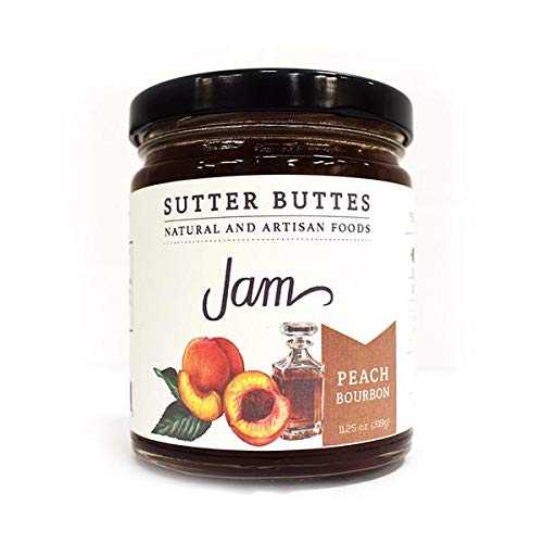 SUTTER BUTTES ピーチ バーボン ジャム 11.25 オンス SUTTER BUTTES PEACH BOURBON JAM 11.25 OZ.