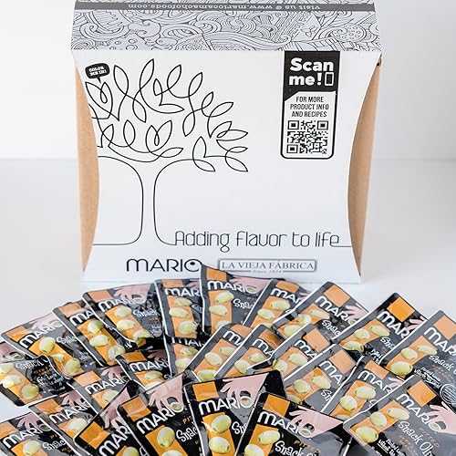 Mario 20g Pitted Snack Olives Gift Box ? Herb & Spice ? 25 Pouches
