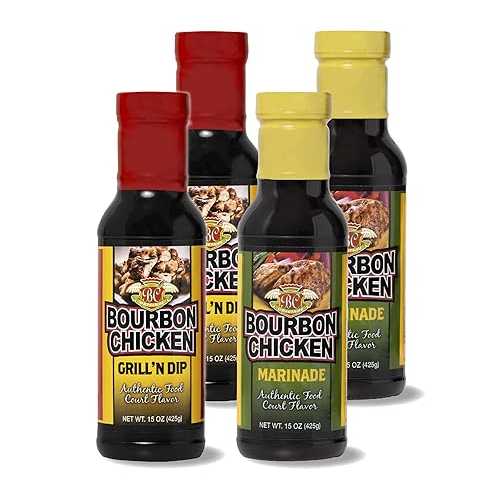 BC Original Bourbon Chicken Grill n’ Dipping Sauce + Marinade Mixed Pack | Starter Kit To Make Authentic Food Court Restaurant Bourbon Chicken Flavor | Great Value & Gourmet Food Gift | Easy To Follow Recipes