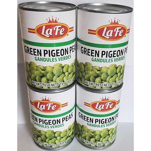 LA FE グリーンピジョンピース (4 パック) LA FE GREEN PIGEON PEAS (4 PACK)