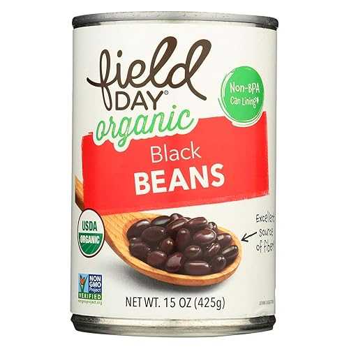 Field Day Beans、Og、ブラック、15 オンス (12 個パック) Field Day Beans, Og, Black, 15-Ounce (Pack of 12)｜Glomarket