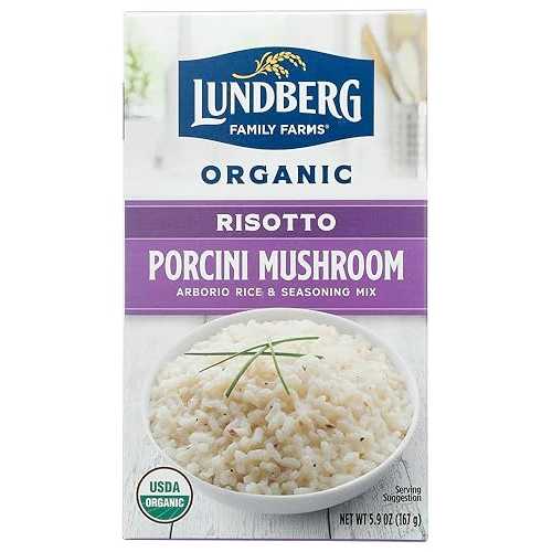 Lundberg Organic Porcini Wild Mushroom Risotto 5.90 Ounces (Case of 6)