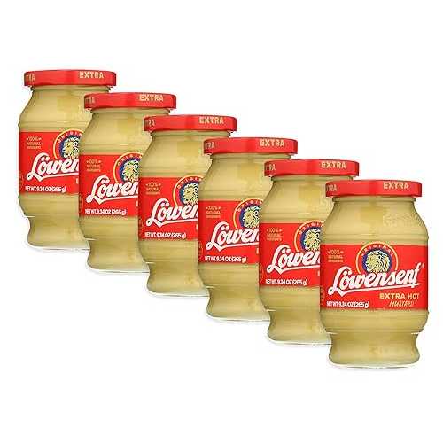 L・・wensenf Lowensenf Mustard Xhot, 9.3 Oz (Pack of 6) 11,515円
