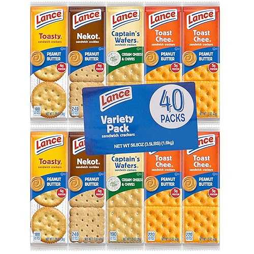 Store - 383 Lance Sandwich Cracker Variety Pack (40 Count)