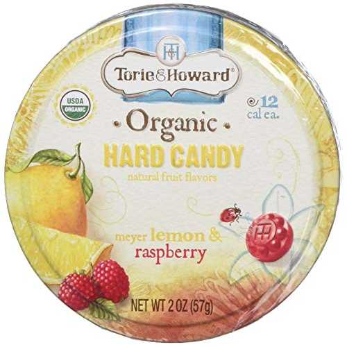 Torie & Howard キャンディー缶レモンラズベリー 2 オンス (8 個パック) Torie & Howard Candy Tin Lemon Raspberry 2 oz (Pack of 8)