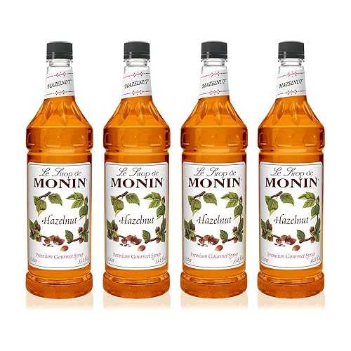 Monin Hazelnut, 48-Ounce Packages (Pack of 4)