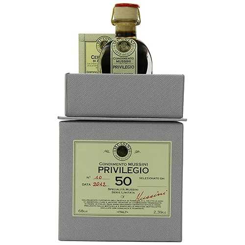 Mussini Aged Balsamic Collection, Il Privilegio #50, 1.69 fl oz