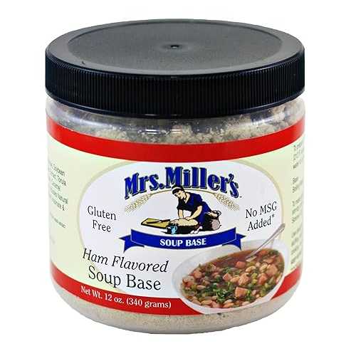 Miller の Mrs. Miller のハム風味スープベース 6/12 オンス ジャー Mrs. Miller's Ham Flavored Soup Base 6/12oz Jars by Miller 13,086円