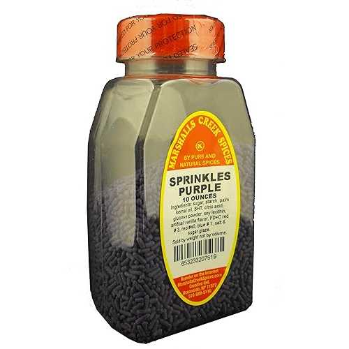 Marshalls Creek Spices Marshall’s Creek Spices Sprinkles Purple, 10 Ounce