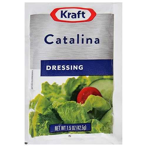 クラフト カタリナ サラダ ドレッシング シングルサーブ (60 カラット ケースパック、1.5 オンス パケット) Kraft Catalina Salad Dressing Single Serve (60 Ct Casepack, 1.5 Oz Packets)